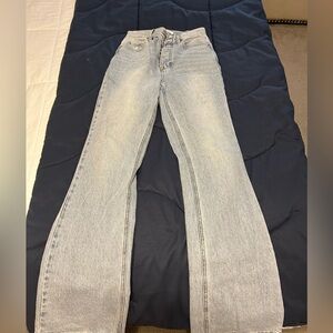 Pacsun wide leg high rise jeans